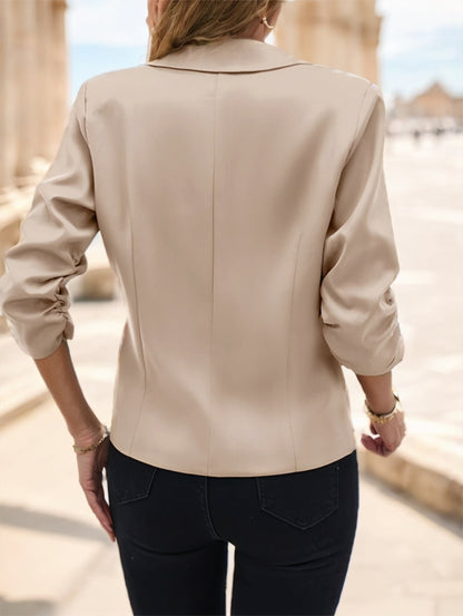 EaseForm 3/4 Sleeve Casual Blazer