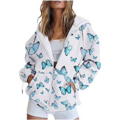 CityPrint Zip Sweater