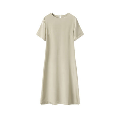 Women's Simple And Creative Silk Dress