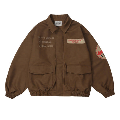 Maillard American Pilot Quilted Leather Coat Women