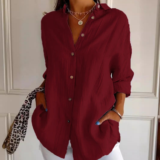 Elowen Crest Pleat Shirt