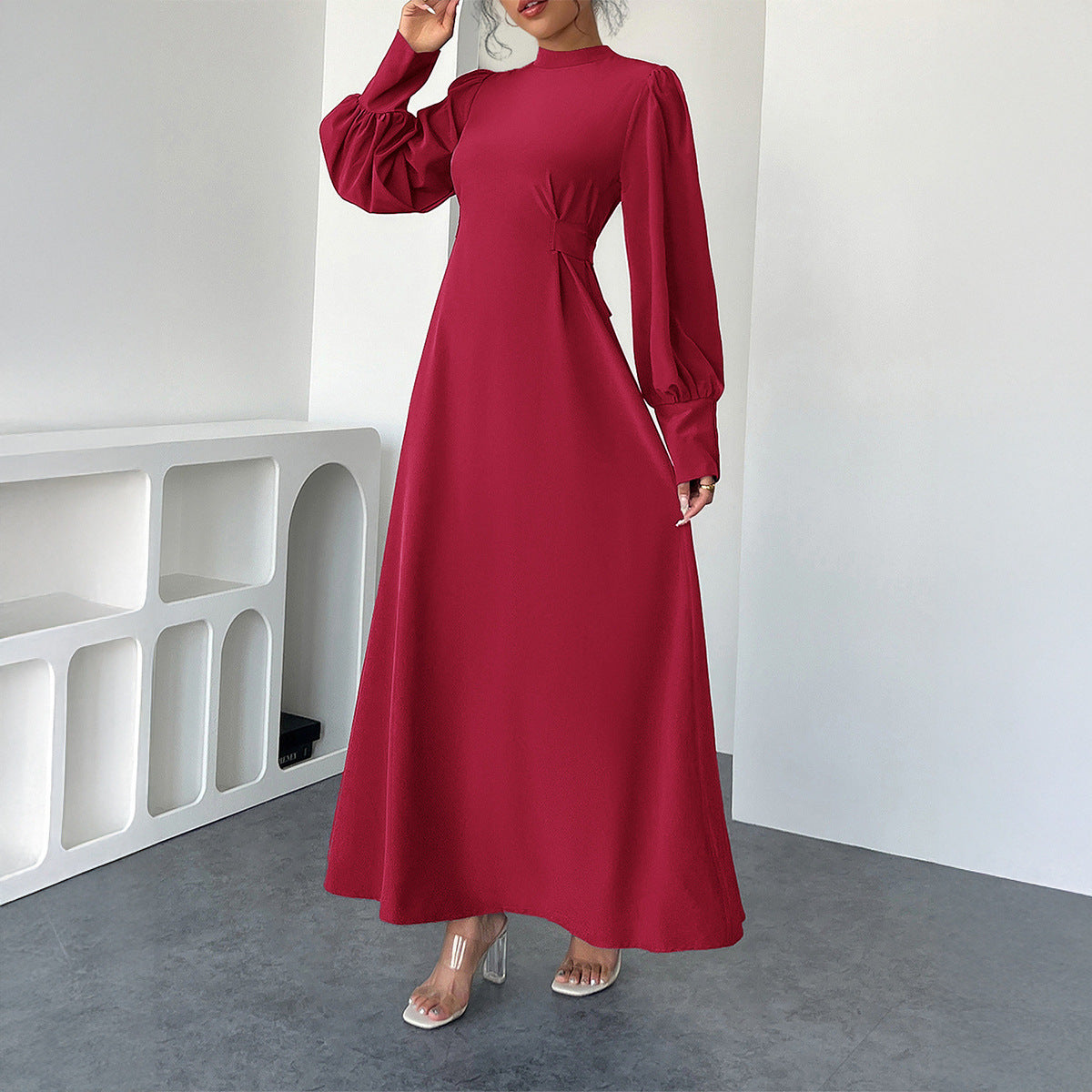 Calira High-Waist Holiday Dress