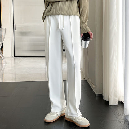 Ice Silk Draping Sports Trousers