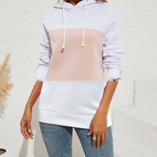 ColorWeave Horizon Hoodie