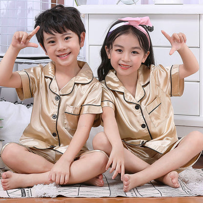 Baby Silk Thin Air-conditioned Home Service Suit