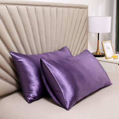 Bedding Washed Silk Pillowcase Single