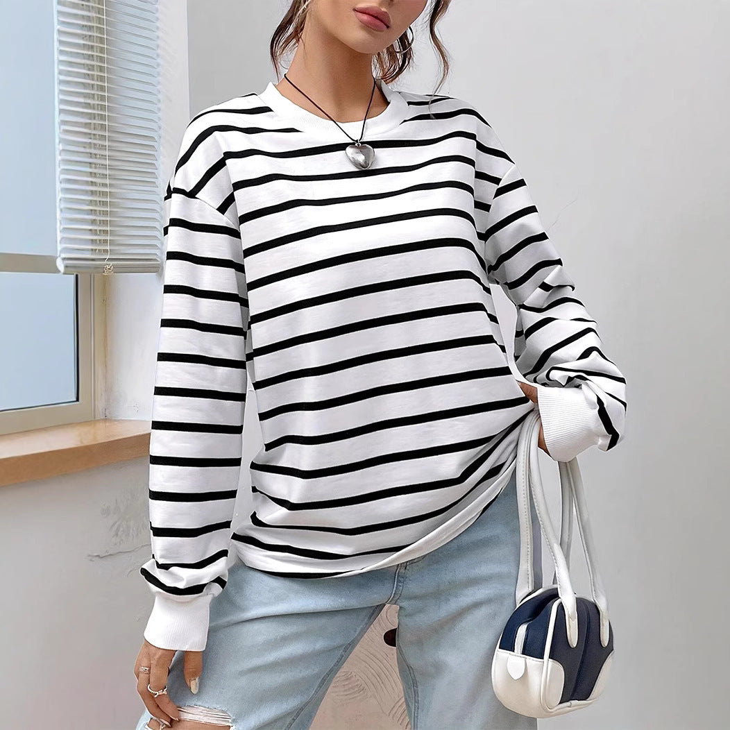 VintageEase Stripe Tee