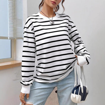 VintageEase Stripe Tee