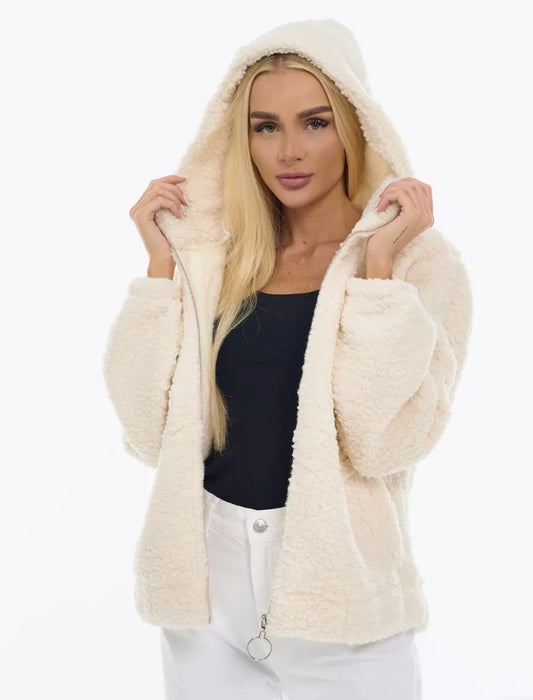 ChebuChic Zip-Up Fleece Jacket