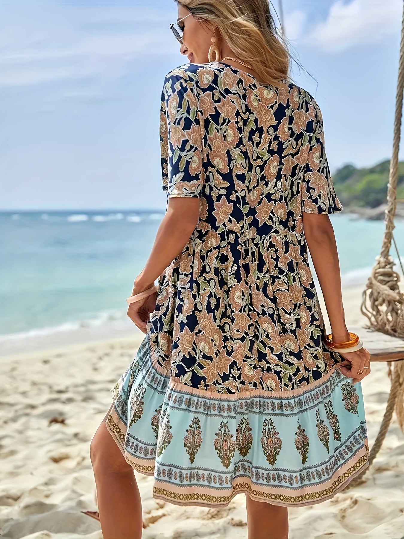 Velaria Muse Printed Dress