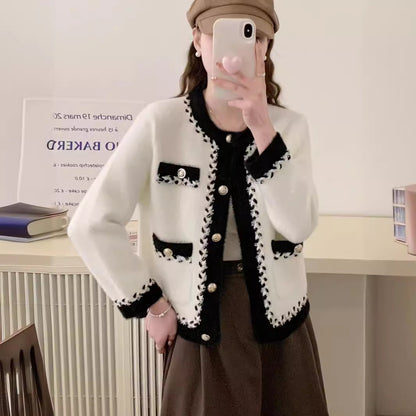 Parisian Elegance Cardigan Coat