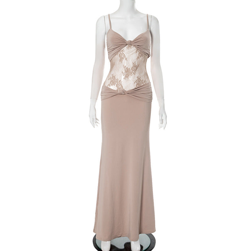 Lunaria Lace Halter Dress