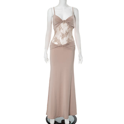 Lunaria Lace Halter Dress