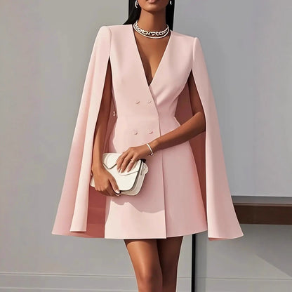 Véronne Cape Dress