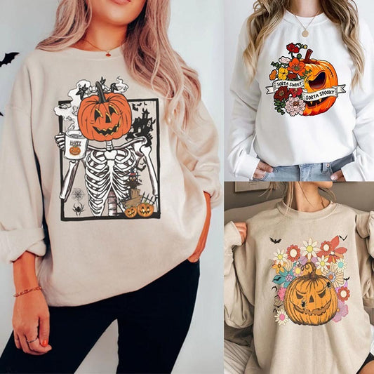 SpookGlam™ Letter Luxe Halloween Top