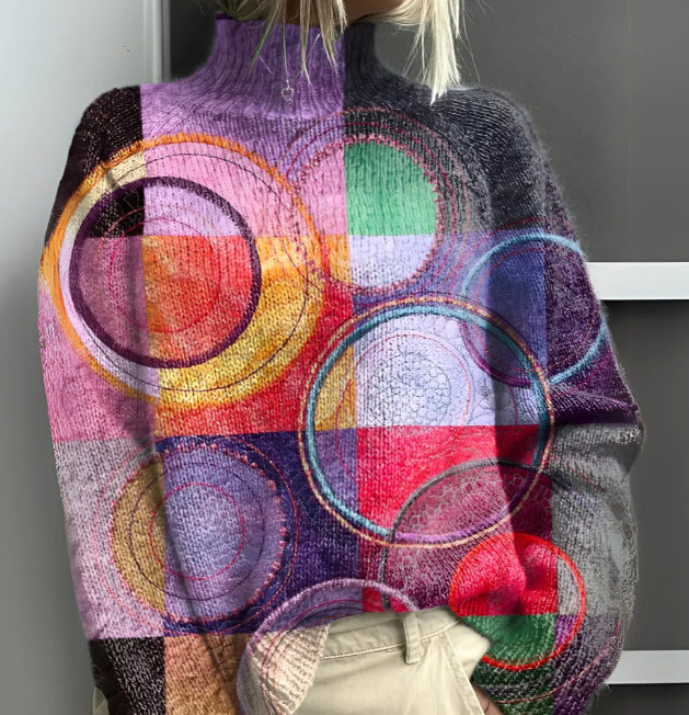 FrostMuse High Neck Sweater