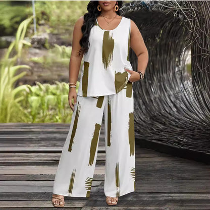 ova Vogue Wide-Leg Suit