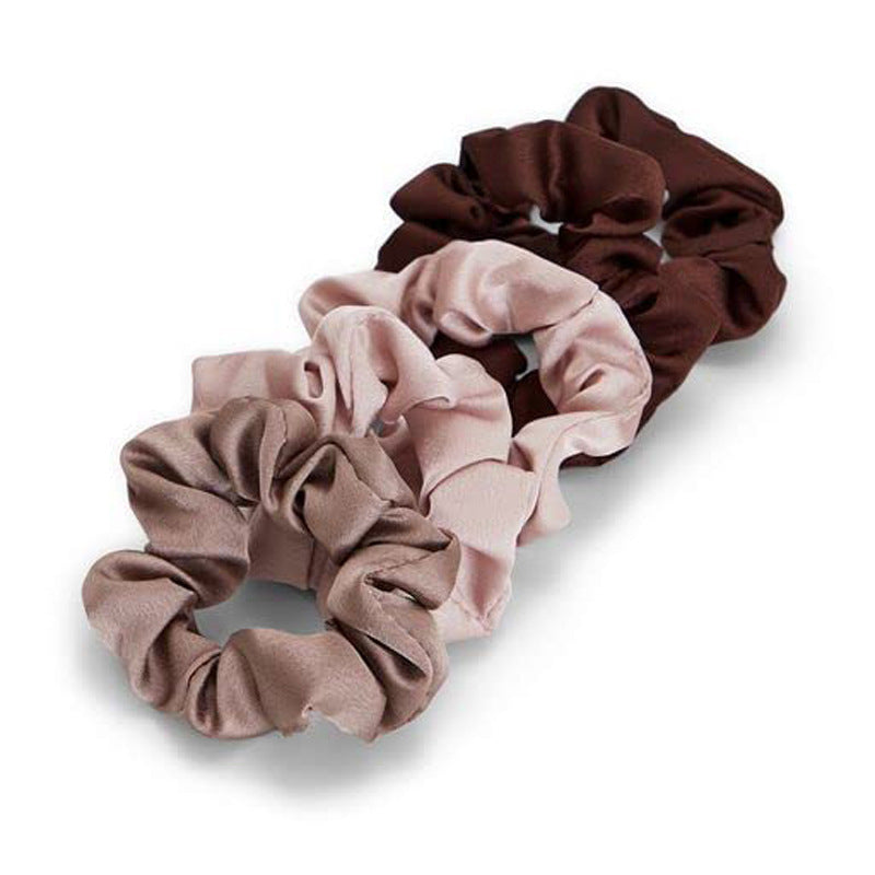 Simple Artificial Silk Hair Band Elastic Smooth