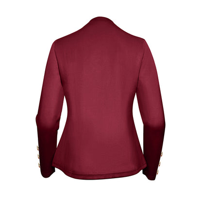 EleganceCurve Double-Breasted Top