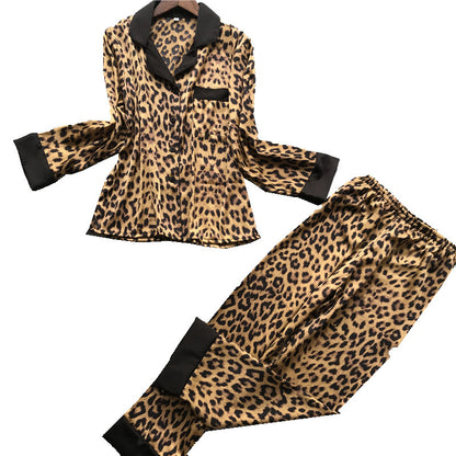 Female Imitation Silk Home Service Suit