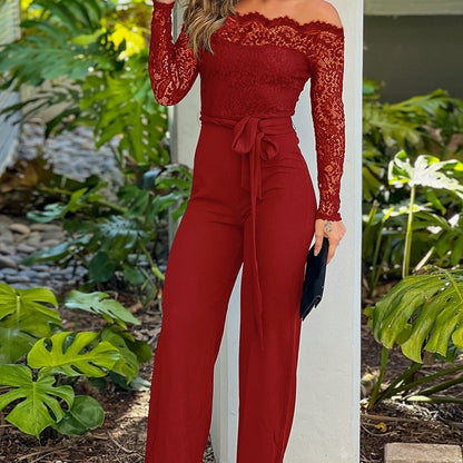 NoireLace Seduction Jumpsuit