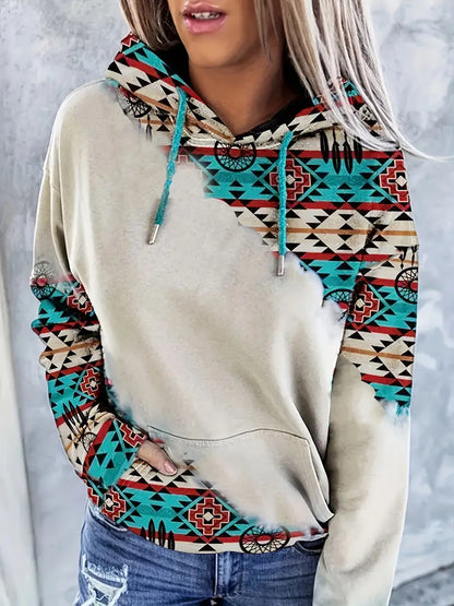 TribalEase Ethnic Hoodie