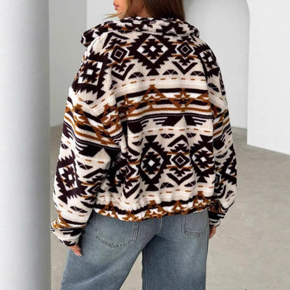 CozyPrint Plush Hoodie