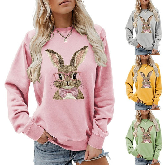 CinnaHop Bow Bunny Sweatshirt
