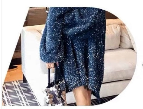 Flash Silk Lazy And Loose Knitwear