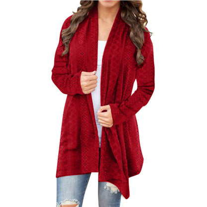 FlowEase Irregular Cardigan