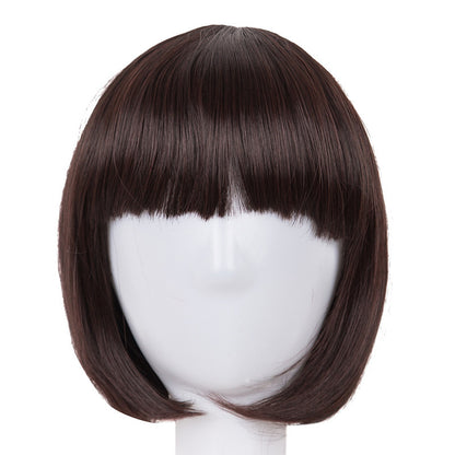 Women's Fashion Bangs High Temperature Silk Wig