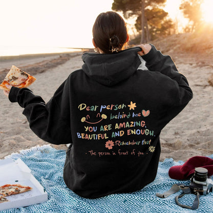 CozyScript Fleece Hoodie