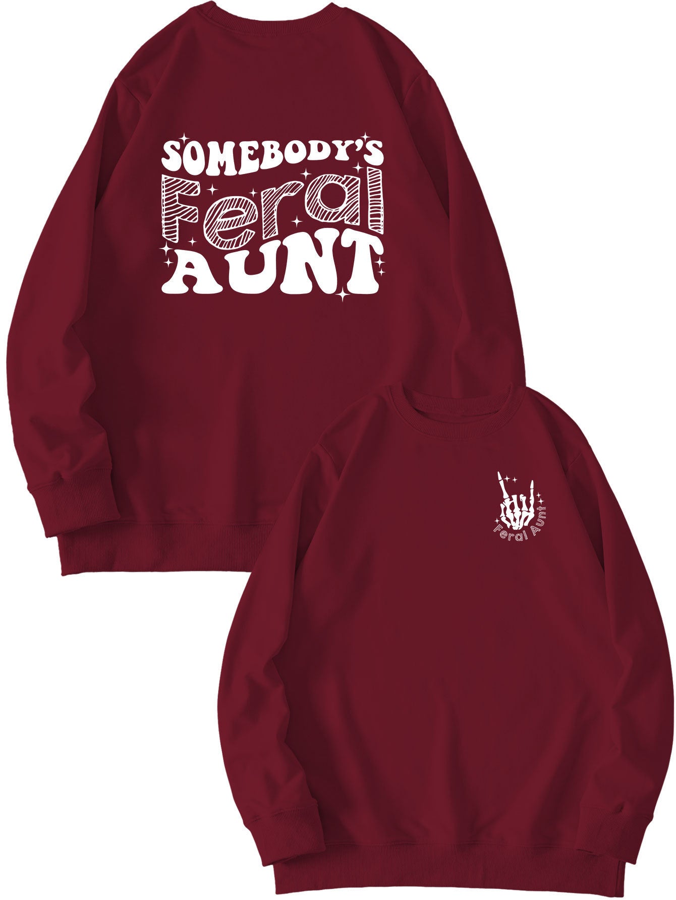 Aurevia Casual Print Sweatshirt