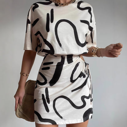 The Serene Swirl Sheath
