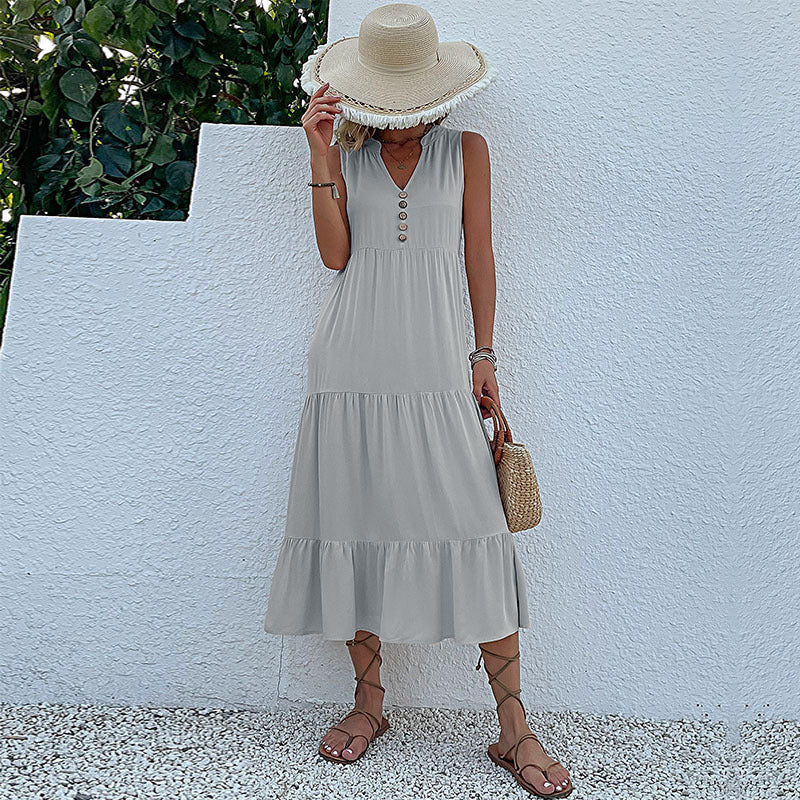 LumaFlow Vest Dress