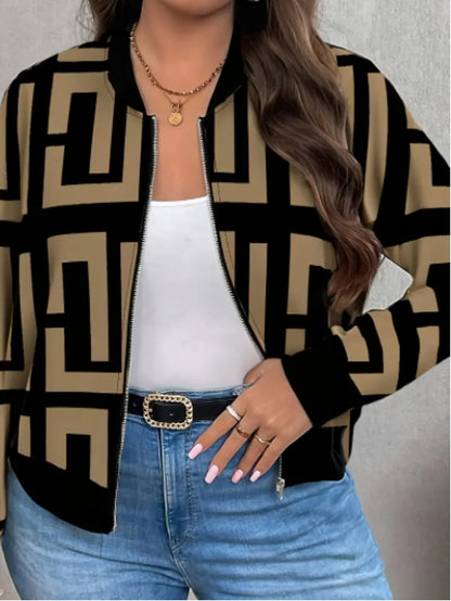 PrintFlex Zip-Up Jacket