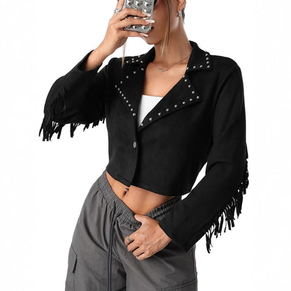 SaddleGlam Fringe Jacket