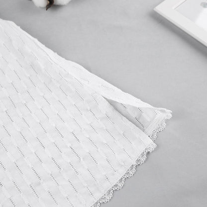 Sleeping Dress Cotton Silk Halter Short Skirt Hollow Fashion