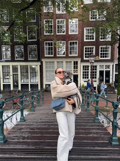 LuxeEmbrace Plush Coat