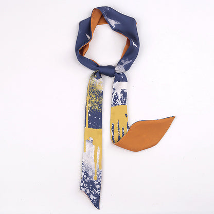 Retro Chinese style small silk scarves