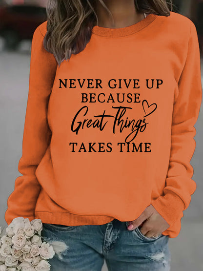 UrbanEase Printed Sweatshirt