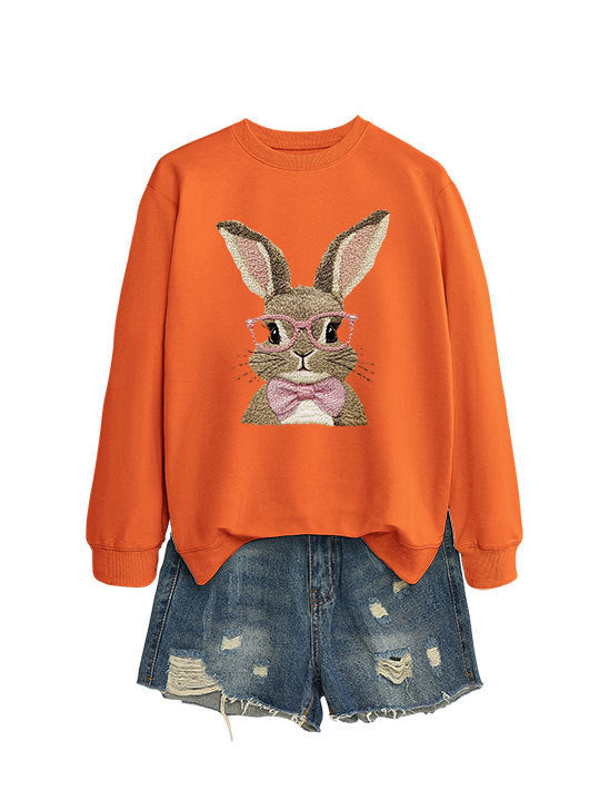 CinnaHop Bow Bunny Sweatshirt