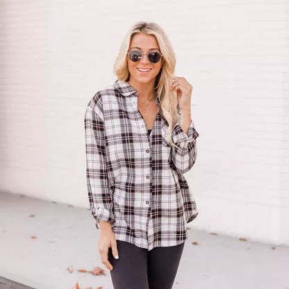 Brionne CheckLayer Shirt-Coat