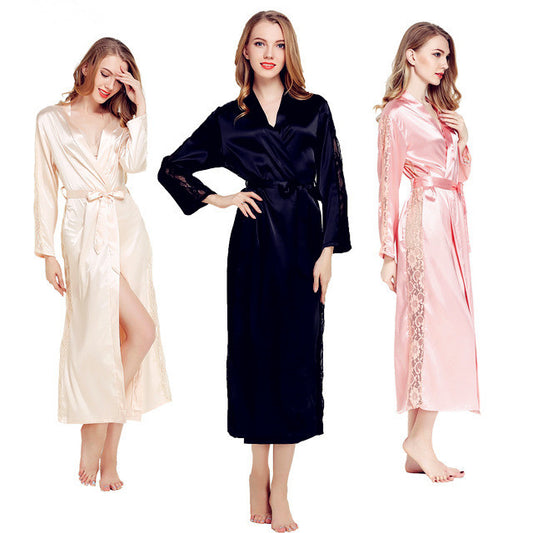 Artificial silk pajamas