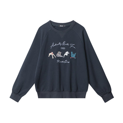 StitchEra™ Retro Embroidered Sweater