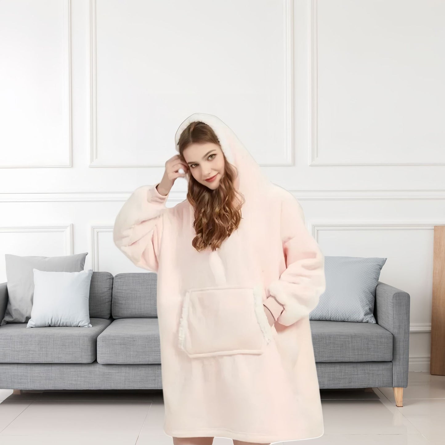 CozyBlend Thermal Flannel Hoodie