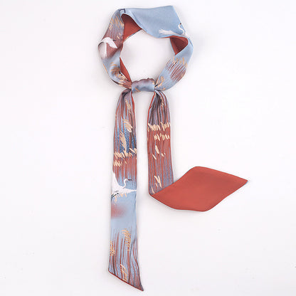 Retro Chinese style small silk scarves