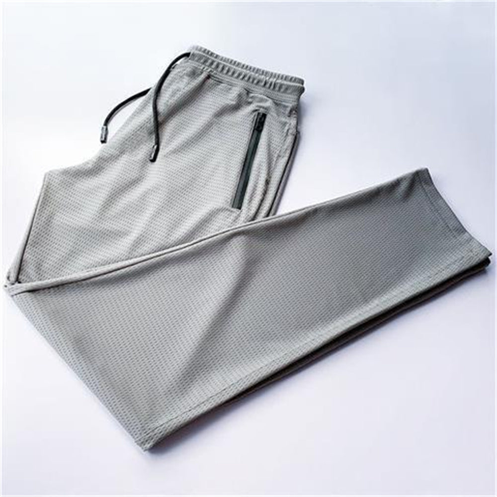 Men's Ice Silk Trousers Trendy And Casual