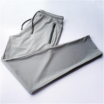 Men's Ice Silk Trousers Trendy And Casual