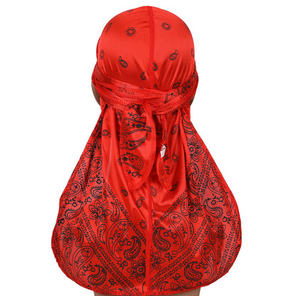 Amoeba simulation silk long tail pirate hat